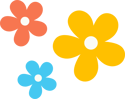 Flowers-redblueyellow